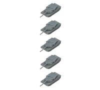 5PCS M1A1 Abrams Char De Combat 1/350-1/700 Modèle Résine 3D | M1A1 Abrams Char De Combat, US Army De La Guerre Froide MBT Abrams, Modèle Résine DIY Non Peint(1/350(2.88CM))