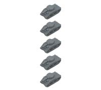 5PCS M4A3 Sherman Char Moyen 1/350-1/700 Modèle Résine 3D | M4A3 Sherman Char Moyen, US Army WWII Char Sherman, Modèle Militaire Résine DIY Non Peint Miniature(1/350(1.75CM))