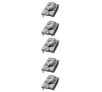 5PCS M60A1 Patton Échelle 1/144 - Modèle en Résine De Char Lourd À Assembler, pour Collectionneurs Militaires