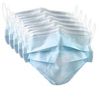5PCS Masque Jetable 3 Couches de Protection Efficace Contre la poussière et Les gouttelettes dans l'air