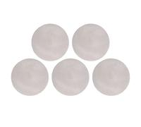5pcs Mats Grill BBQ réutilisables | Non-bâton et tolérant à la Chaleur jusqu'à 260 ° C | Mat de Grille Rond pour Pizza/Hamburgers/légumes | Tissu de Fibres de Verre de 36 cm,