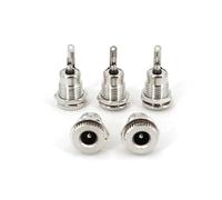 5Pcs Metal DC-099 5.5 x 2.1mm/2.5mm DC Power Jack Panel Socket Connector EKFBQBGW(5Pcs 5.5x2.1mm)