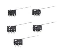 5Pcs Micro Switches, Coin-operated Arcade Replacement, Long-pin Microswitch Accessories, for Arcade Equipment