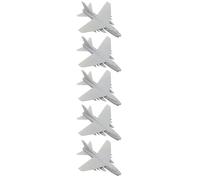 5PCS Militaire Modèle A-7 Pirates Ⅱ Avion D'attaque avec Train D'atterrissage Avion Basé sur Porte-Avions 1/2000-1/350 Modèle d'avion for Le Passe-Temps De Bricolage(1/350 (40mm))