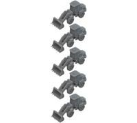 5PCS Military Chargeuse du Génie 1/350-1/700 Modèle Résine 3D | Military Chargeuse Du Génie, Équipement Moderne De Soutien Du Génie, Modèle Résine DIY Non Peint(1/350(2.31CM))