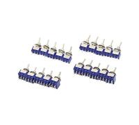 5Pcs Miniature Lever Toggle Switch Single Pole Double Throw ON-OFF-ON/ON-ON 120VAC 6A 1/4 Inch Mounting MTS-102 103 202 203 NWPNLXEA(MTS-102 on-on 3pin)