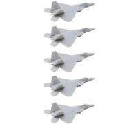 5PCS Modèle Résine Chasseur Furtif F-22 US Échelle 1/2000-1/144