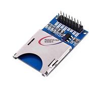 5PCS Module de lecture et d'écriture de carte SD Module Slot Socket Reader ARM MCU pour arduino SPI interface Single Chip microordinateur