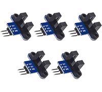 5pcs Module optocoupleur de détection de capteur de Mesure de Vitesse Optique à Fente Infrarouge