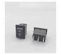 5PCS momentary rocker switch 3 flat pins,both sides spring to middle after released,mom on - off on21 * 15MM