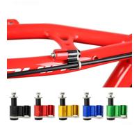 5pcs MTB Oil Line Adapter Aluminum Alloy Wire Guide(black) | Quick setup, visual instructions included, wrench provided, organizes hydraulic brakes, tidy frame look