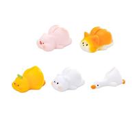 5pcs Multipurpose Table Top Top Seck Stand Animal Resin Table Number Stands Note Note Photo Pour La Carte De Décoration Bureau Carte Résine