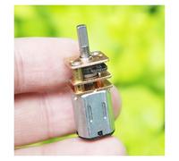 5PCS N20 Gear electronic starter 43RPM-128RPM Reduction All Metal Gearbox DC 3V 6V 9V Low Speed N20 Deceleration Smart Toy Car electronic starter CZAOINCU