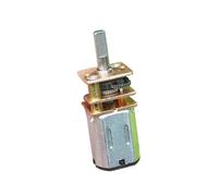 5PCS N20 Gear electronic starter DC 3V 5V 6V 7.4V 9V 43RPM-128RPM Reduction All Metal Gearbox Low Speed Deceleration Smart Toy Car