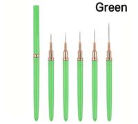 5Pcs Nail Art Pinceaux, UV Gel Polish Peinture Art Design Pen Brush, pour de longues lignes Détails