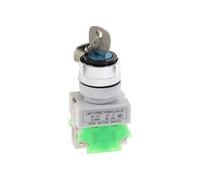 5Pcs NO N/O Normally Open Two 2 Position Rotary Key Lock Select Selector Switch NWPNLXEA