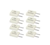5pcs Non-inductive Ceramic Cement Resistor 5W 0.01 0.015 0.022 0.02 0.025 0.03 0.047 0.05 Ohm 0.01R 0.015R 0.022R 0.02R 0.025R NWPNLXEA(5W 0.01R 5pcs)