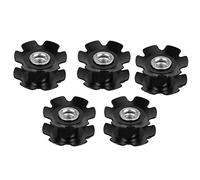 5pcs Noyau de Fourche de Vélo, Bicyclette Dentée Avant Fourche Tube Noyau en Alliage d'acier Vélo Suspendu Noyau Outil de Réparation de Vélo