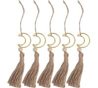 5pcs ornement artisanal de suspension lunaire Home gland décoration rétroviseur voiture accessoires
