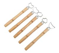 5pcs Outil De Fabrication De Poignée De Poterie, Profondeur Ajusté Des Outils De Sculpture Sur Argile Outil De Forme De Poignée De Tasse Réglables Outils D'extrudage D'argile