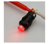 5Pcs PB11 8mm Momentary Self SPST Normally Open Push Button Switch For Instrumentation AUOQKQUT(5Pcs 4Pin Red LED)
