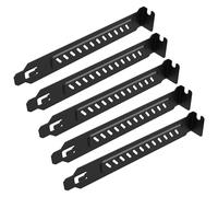 5Pcs PCI Slot Baffle Dust-proof Ventilation Electroplated Cooling Desktop PCI Slot Cover for Compute