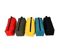 5pcs Petit Sac à Outils, Pochette à Outils Organisateur de Pinces de Rangement Multi-Outils avec Bracelet pour Tournevis, Pinces, Tourne-écrous (30x11cm/11.8x4.3in)