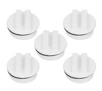 5PCS Piscine Spa Ligne de Retour Hivernage Plug, 2.2 × 1.3 in Filtre Bouchon de Vidange avec Joint Torique 1.5in Fileté Hiver Capuchon d'hiver pour Les Sources Chaudes Piscines