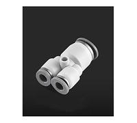 5pcs Pneumatic Quick Connector 4mm/6mm/8mm/10mm/12mm I.D Y Type Tee Pneumatic Joint PY Tee Joint Fast Connector Tubing, Pipe (Color : PY 12mm)