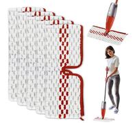 5pcs pour Vileda Spray Balai Recharge Microfibres Kit,2 en 1 pour Vileda 1-2 Spray Max Balai Recharge,pour Convient à Tout Type