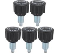 5pcs Pull Pin Bouton à ressort de remplacement -Vélo d'exercice Bike Verrouillage pour appareils de fitness