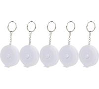 5pcs PVC étanche Règle de mesure de poisson pliable Outil de mesure précis portable
