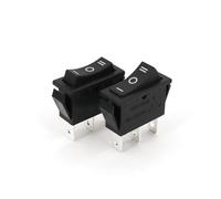 5Pcs R Series Black 32x14mm High Current 3Pin SPDT Rocker Switch 20A/125VAC NWPNLXEA(5Pcs R-1-160)