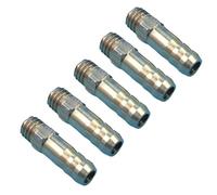 5PCS RC Bateau Buse De Refroidissement en Laiton M3 M4 M5 M6 Filetage Connecteur Entrée Sortie D’Eau pour Système De Refroidissement Moteur ESC Bateau RC(M6)