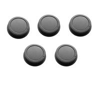 5Pcs Rear Lens Cap Set for EF ES-S Series Plastic Dust Caps Essential Camera Lens Protection Access