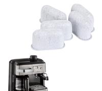 5pcs Rechange pour Filtre à Café, Filtre à Eau au Charbon Actif pour Café Filtre à Eau au Charbon Actif pour Café Filtre à Charbon pour Cafetière Compatible avec Delonghi 7313285779