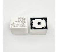 5PCS Relais HF3FA-012-ZTF HF3FA-024-ZTF 5PIN DC 12V 24V 10A 250VAC Relais de Puissance(HF3FA-012-ZTF 12V)