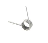 5pcs Ressorts de torsion en acier inoxydable, diamètre du fil 0.6mm, diamètre extérieur 5mm, direction de la spirale gauche/droite, tours 1/2/3/4/5, angle 45/60/90/120/180/270°, Longueur 30mm