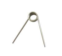 5pcs ressorts de torsion en forme de V gauche/droite en acier inoxydable, diamètre du fil 1,2mm, diamètre extérieur 10mm, diamètre du trou 7,6mm, angle en option 0°/45°/60°/90°/120°/180°/270°