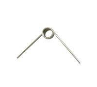 5pcs ressorts de torsion en forme de V gauche/droite en acier inoxydable, diamètre du fil 1,2mm, diamètre extérieur 10mm, diamètre du trou 7,6mm, angle en option 0°/45°/60°/90°/120°/180°/270°