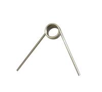 5pcs ressorts de torsion en forme de V gauche/droite en acier inoxydable, diamètre du fil 1,2mm, diamètre extérieur 10mm, diamètre du trou 7,6mm, angle en option 0°/45°/60°/90°/120°/180°/270°