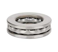 5pcs roulements à billes de butée, 20mm x 35mm x 10mm palier de butée à billes axial à faible bruit d'avion de haute précision pour l'installation d'équipement de fabrication de machines