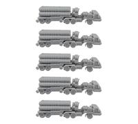5PCS S-400 Triumf SA-21 Growler Sam 1/350-1/700 Modèle Résine 3D | S-400 Triumf SA-21 Growler SAM, Défense Aérienne Russe Longue Portée Moderne, Résine Militaire DIY Non Peint(1/700(2.2CM))