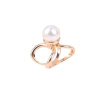 5pcs Scarves Buckle Women Brooches Scarfs Buckles Steel Ring Scarf Clip Metal Brooch Clothes Corner Knotted Button pour femmes filles accessoires décoratifs(Color 1)