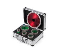 5pcs Scie Cloche Diamantée Pour Béton M14 22/35/40/50/65 mm avec lame de scie diamantée