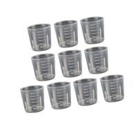5Pcs/set Clear Laboratory Measuring Cylinder for Kitchen Cooking Tool Liquid Cup Clear Kitchen Liquid Measuring