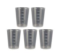 5Pcs/set Clear Laboratory Measuring Cylinder for Kitchen Cooking Tool Liquid Cup Clear Kitchen Liquid Measuring