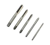 5PCS Set HSS M3 M4 M5 M6 M8 M10 M12 Machine Straight Fluted Screw Thread Metric Hand Tap Drill Set Hand Tools