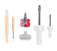 5pcs/Set Kit de Couture kit d'entretien de Machine à Coudre, Tournevis Enlèvement de Fil Outil Pratique Couture Ménage Accessoires de Réparation Universels kit d'outils pour Les Femmes