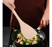 5Pcs Set Wood Spatula Spoon Cooking Tool Home Kitchen Utensils Kit for Non-Stick Pan